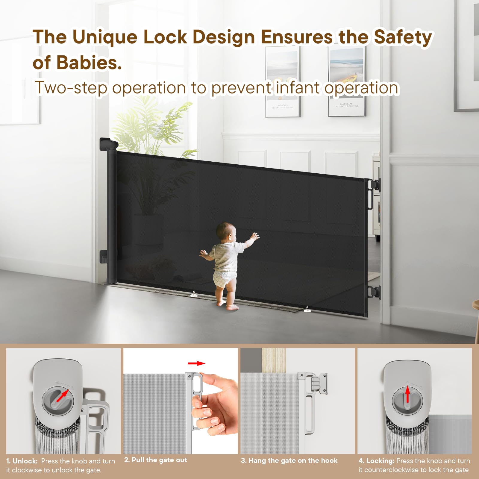BBsecure baseboard bracket adjustable ensures safe installation without baseboard damage