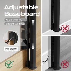 BBsecure gate installation close-up highlighting the two-step lock