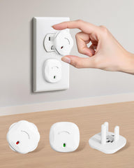 BBsecure outlet covers 24-pack for childproofing outlets in homes.