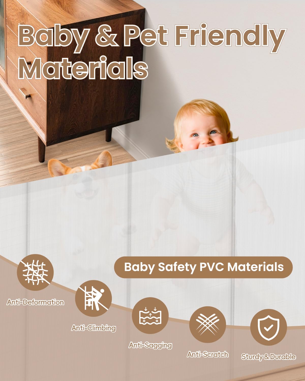 BBsecure reinforced fiberglass rods maintain mesh tension and reduce sag during daily use