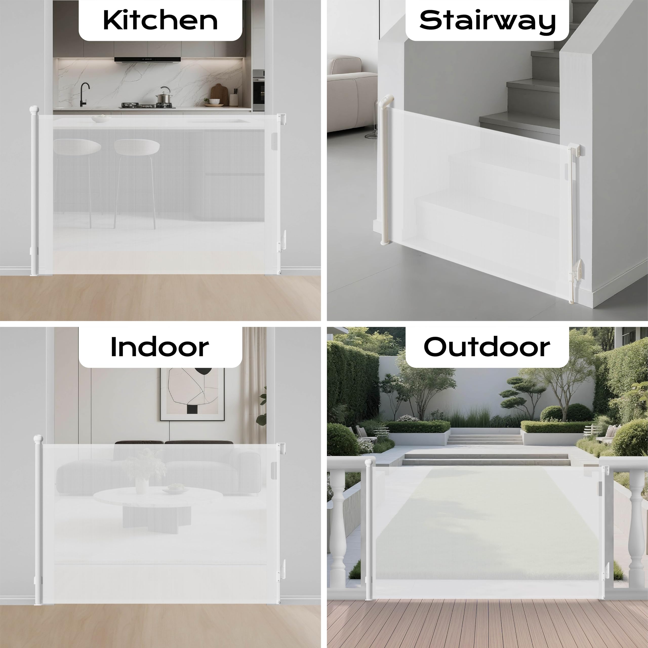 BBsecure retractable gate durable materials highlight safety standards