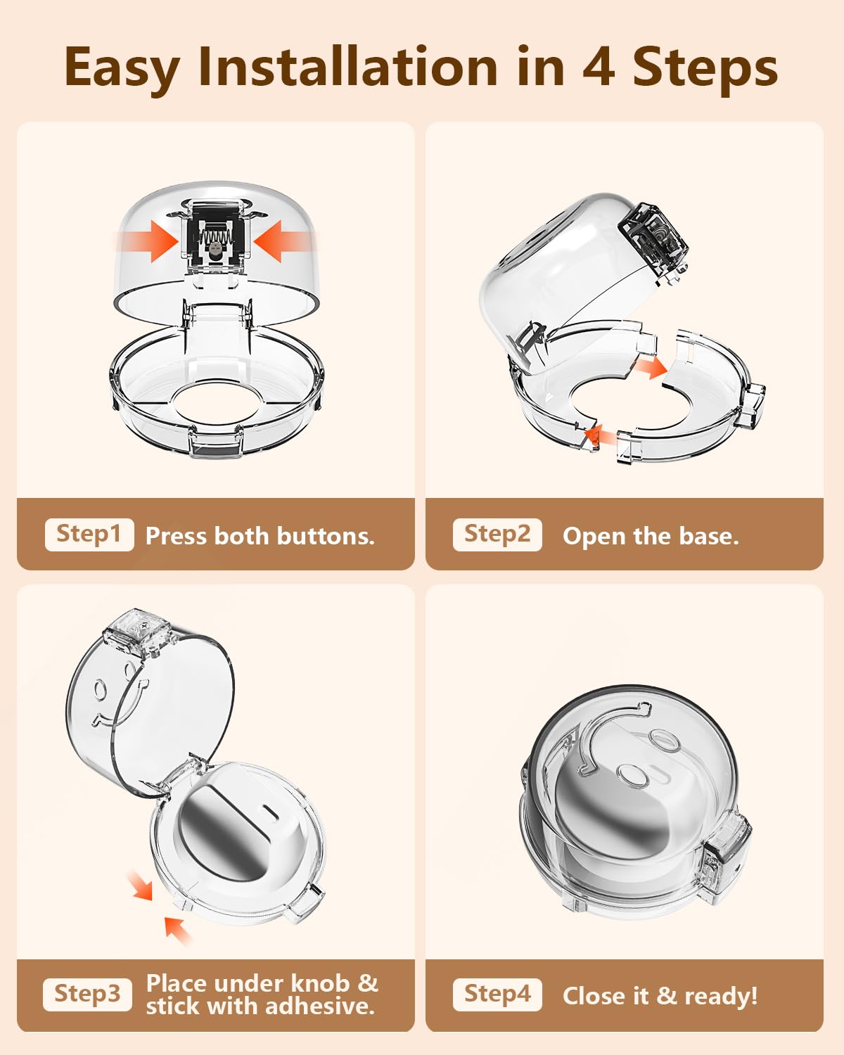 BBsecure stove guards remove cleanly without residue, preserving surfaces.