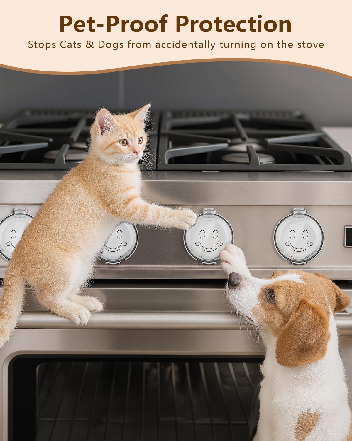 BBsecure stove knob covers offer flexible safety options for households with pets.