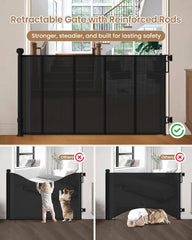 BBsecure two-step lock enables one-handed passage while guiding a child.