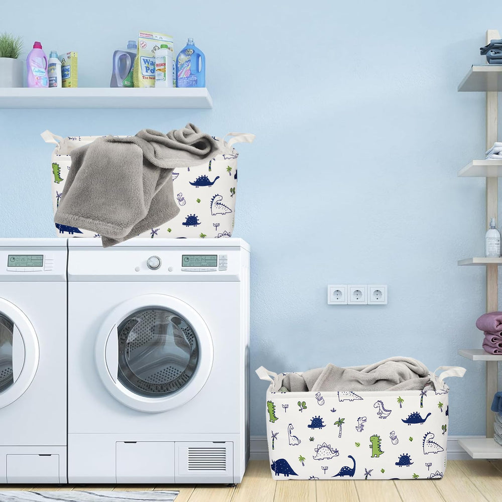 BBSET dino-storage-decor room-enhancing prints add playful character.