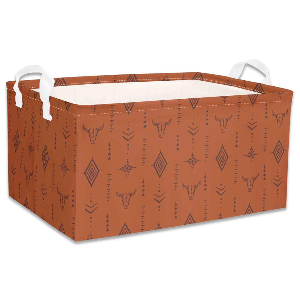BBSET Western Bull Basket eva-texture resists dust for quick wipe-clean care