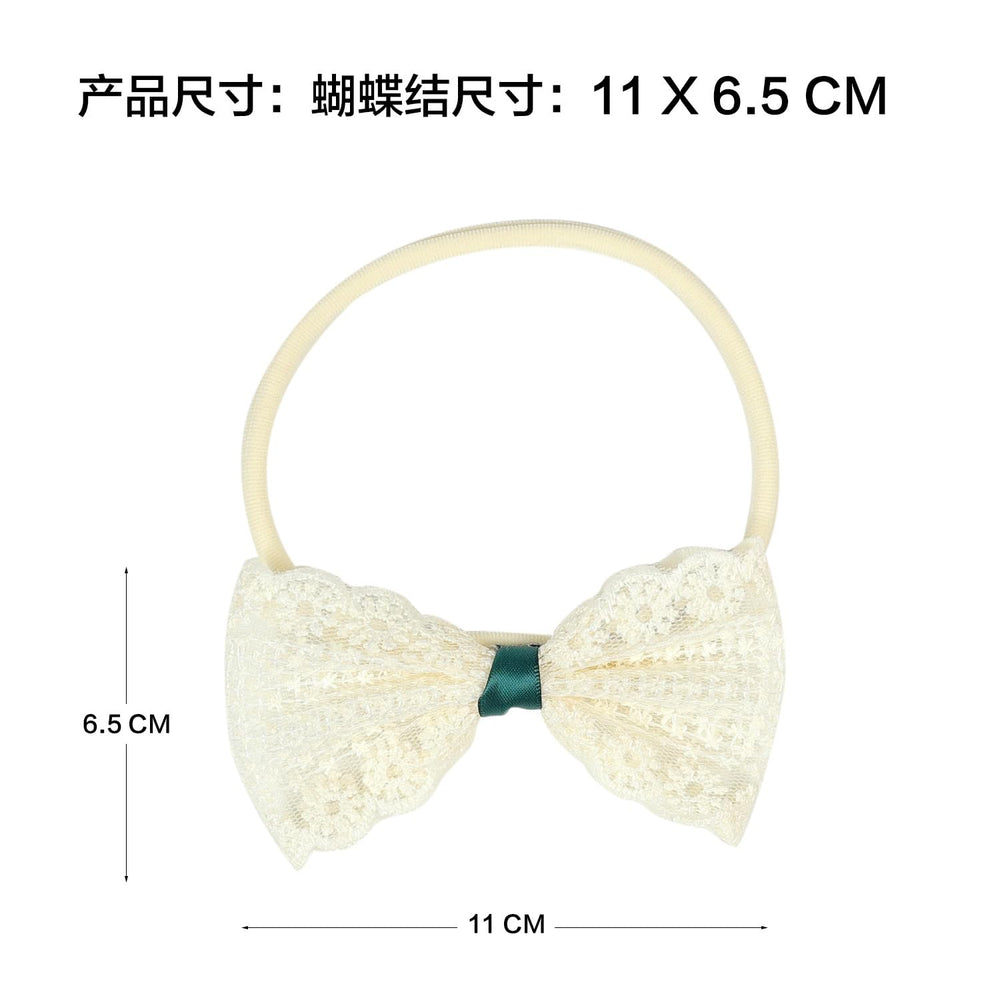 BBTDIN baby christening hair accessory for church ceremonies