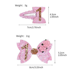 BBTDIN pink hair accessory for 3-year-olds, ideal for outfits and gifts