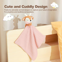 BBYP Deer Plush back view showing durable stitching for lasting play.
