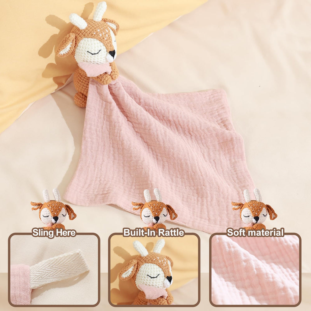 BBYP Deer Plush gift-ready presentation appeals to baby showers.