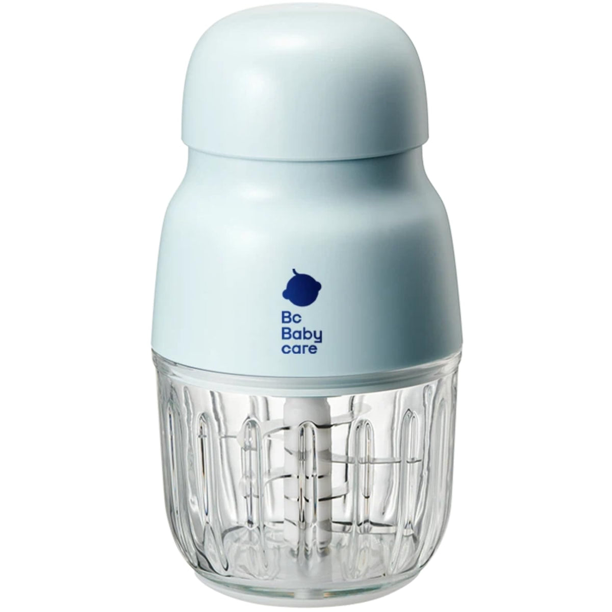 Bc Babycare glass bowl showcases durable design for smooth purees.
