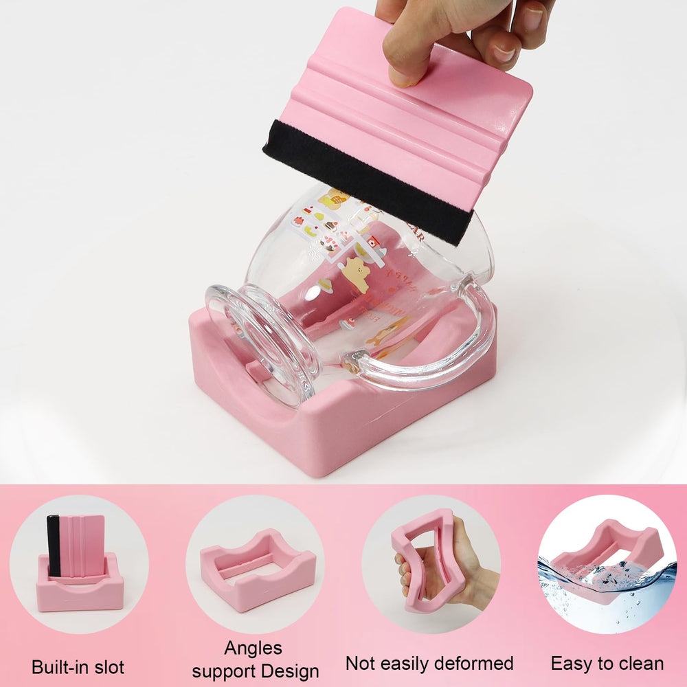 Bcautay Silicone Cup Cradle compact design for easy storage and transport