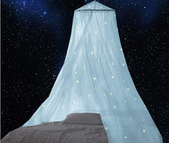 BCBYou baby canopy mosquito net with stars that glow for bedtime wonder