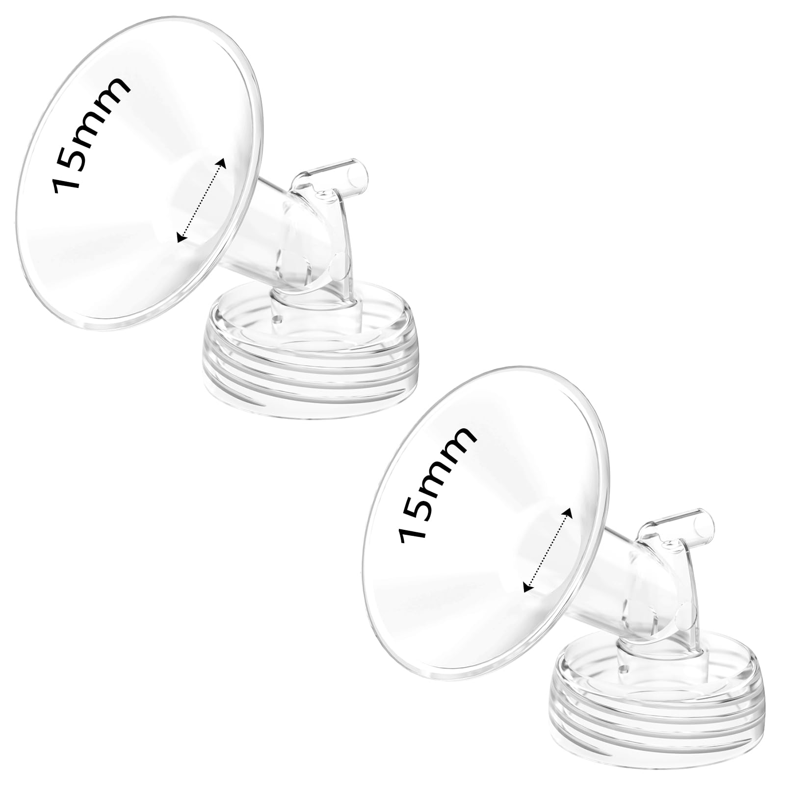 BDICOVE 2pcs 15mm flanges compatible with Spectra S2 and S1 for flexible pumping.