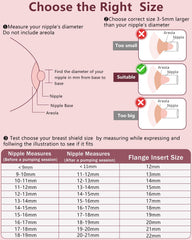 BDICOVE soft silicone flange insert demonstrates gentle skin contact