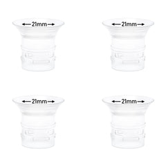 BDICOVE 4pcs flange inserts pack for comfortable pumping sessions.