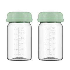 BDICOVE breastmilk bottle collection 6oz wide-neck for direct pumping and storage