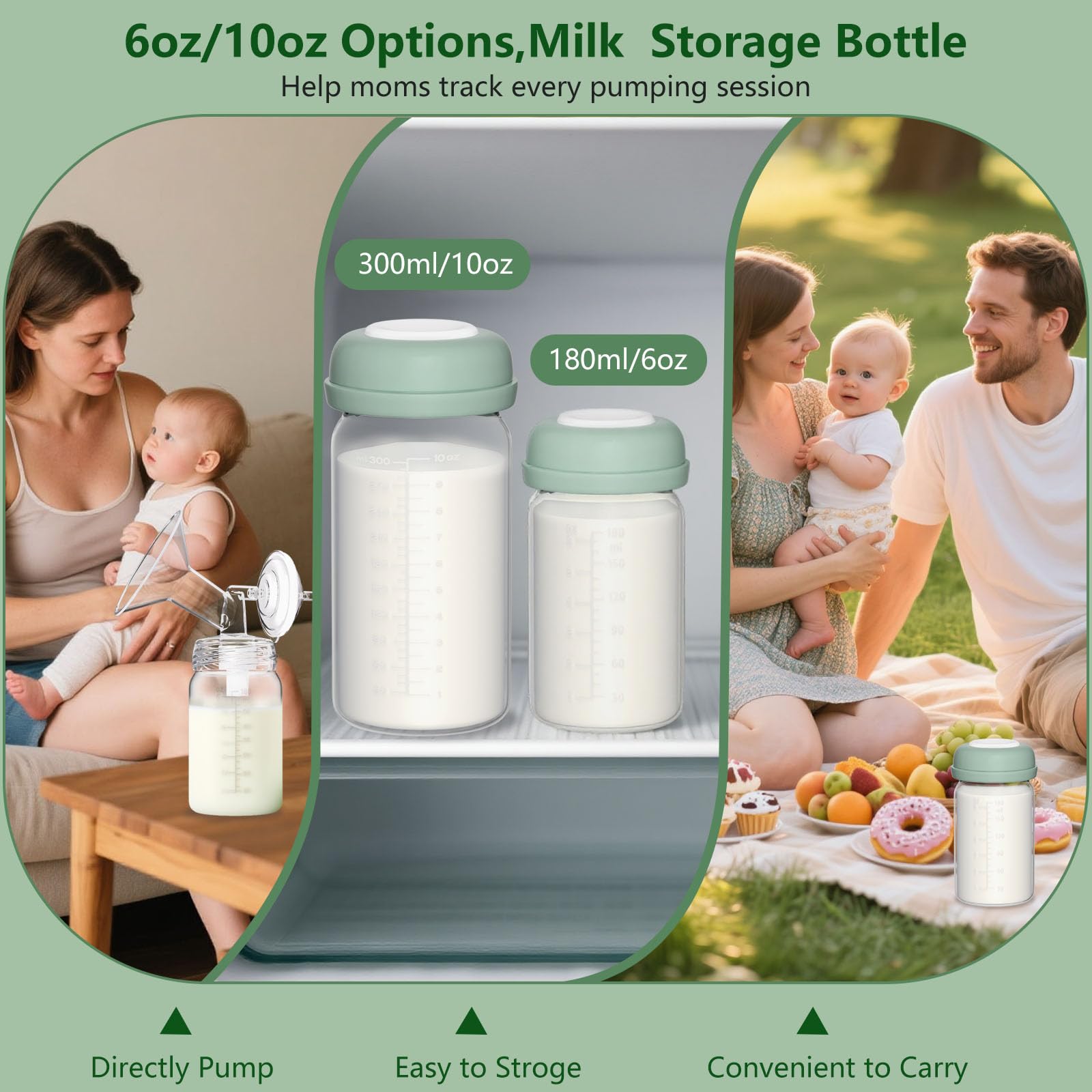 BDICOVE two-pack bottle set ready for daily feeding routines