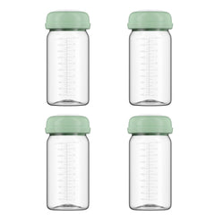BDICOVE 10oz wide-neck bottle compatible with Spectra pumps for direct pumping and storage.