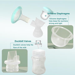 BDICOVE compatible parts fit Zomee Z1/Z2, NCVI, BabyBuddha, Motif Twist pumps.