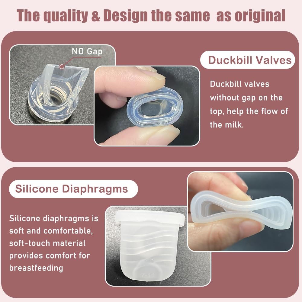 BDICOVE compatible with Lansinoh Discreet Duo S32 valve set