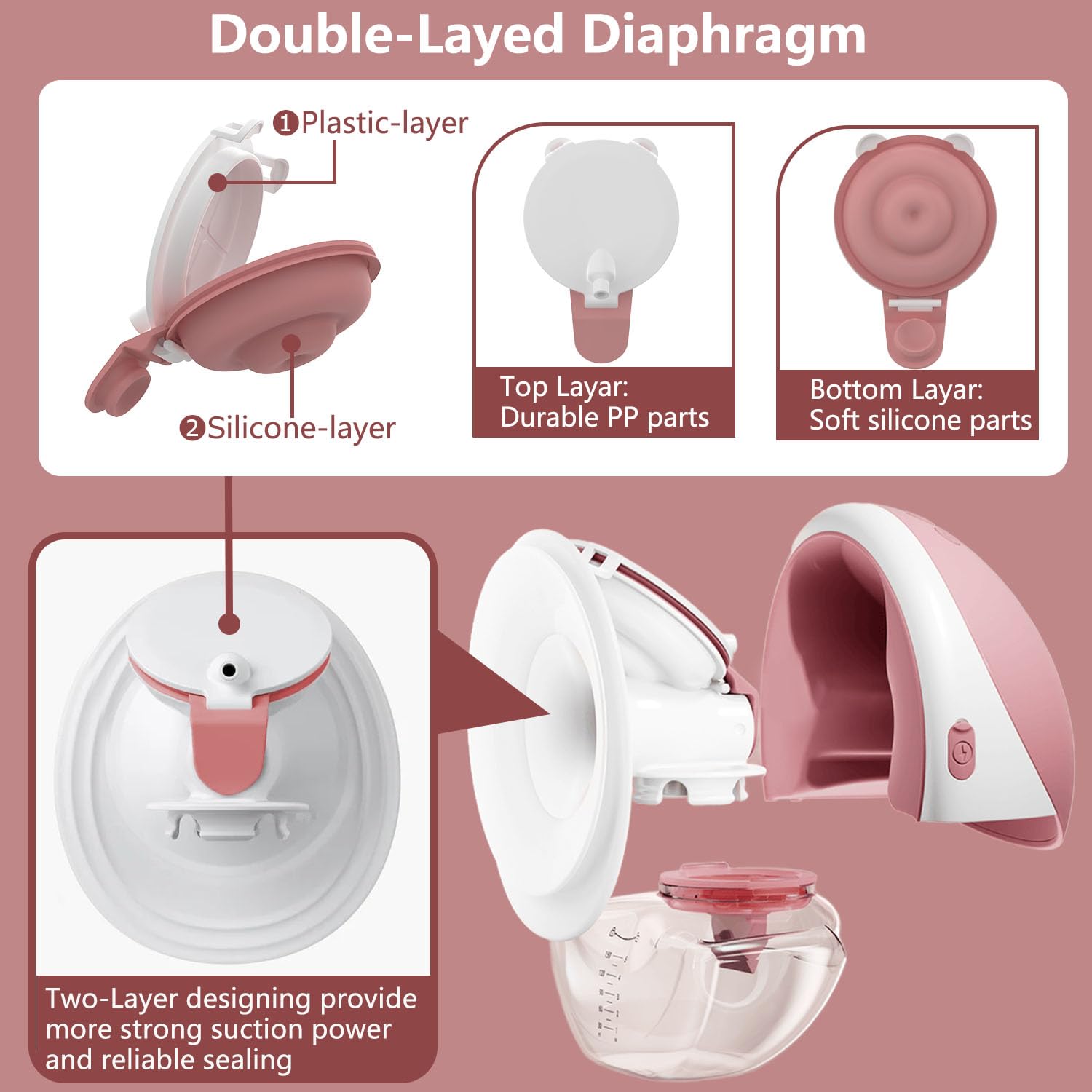 BDICOVE M9 diaphragm demonstrates strong suction performance during use.
