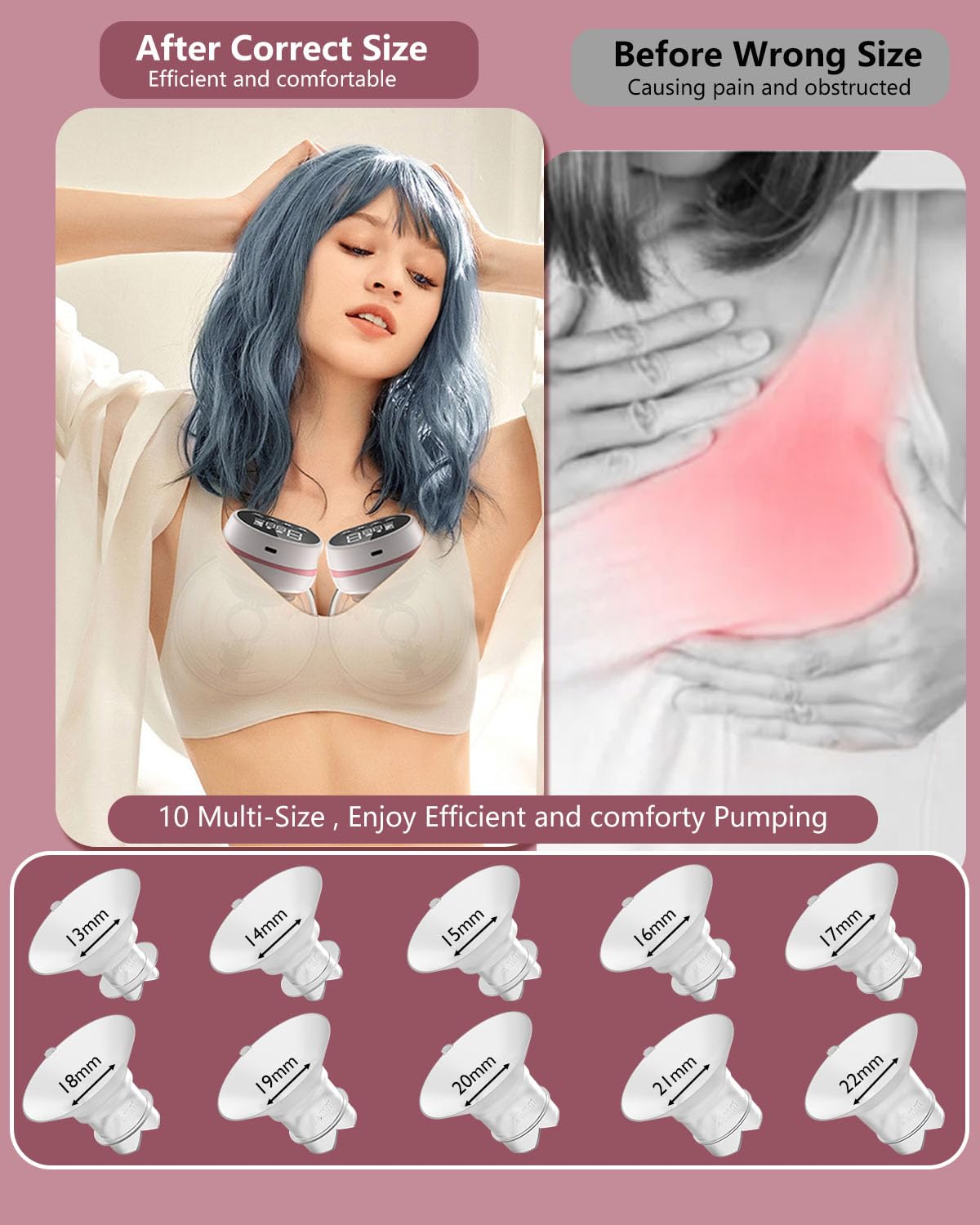 BDICOVE easy-clean silicone inserts for quick sanitation