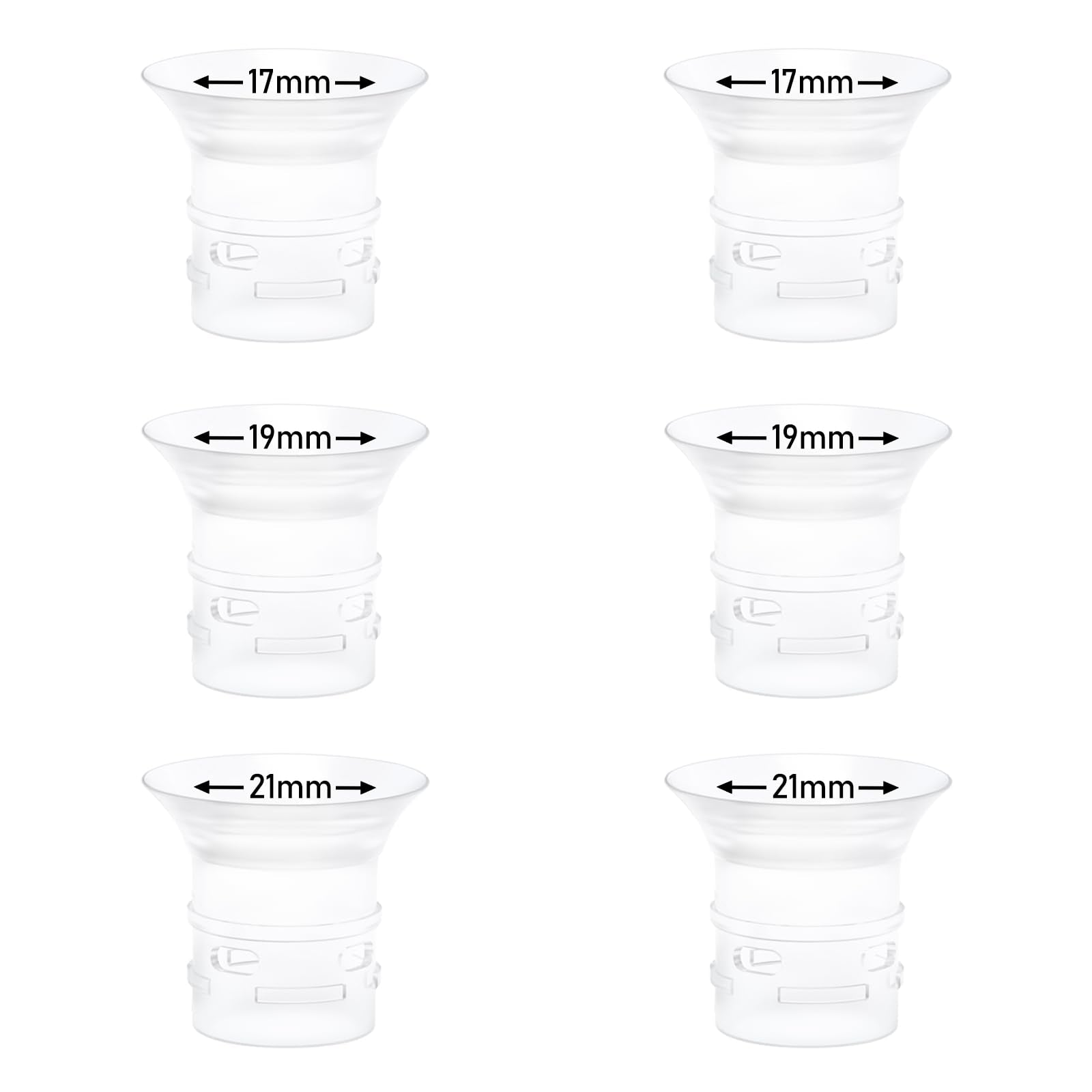 BDICOVE flange insert 17mm for comfortable, customizable fit