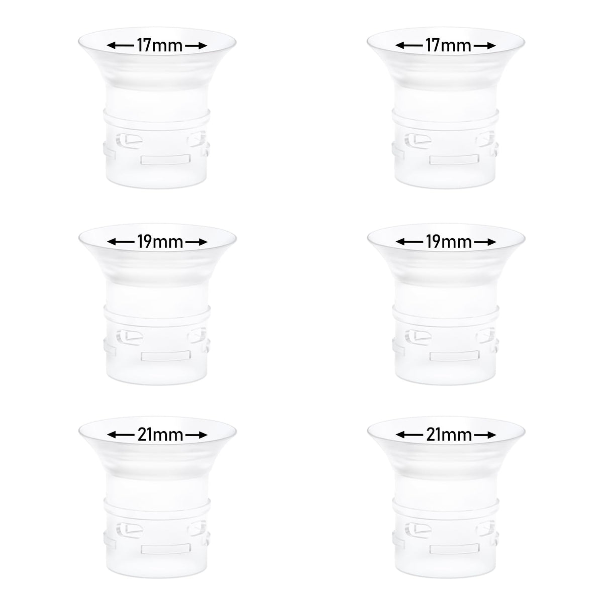 BDICOVE flange insert 17mm for comfortable, customizable fit