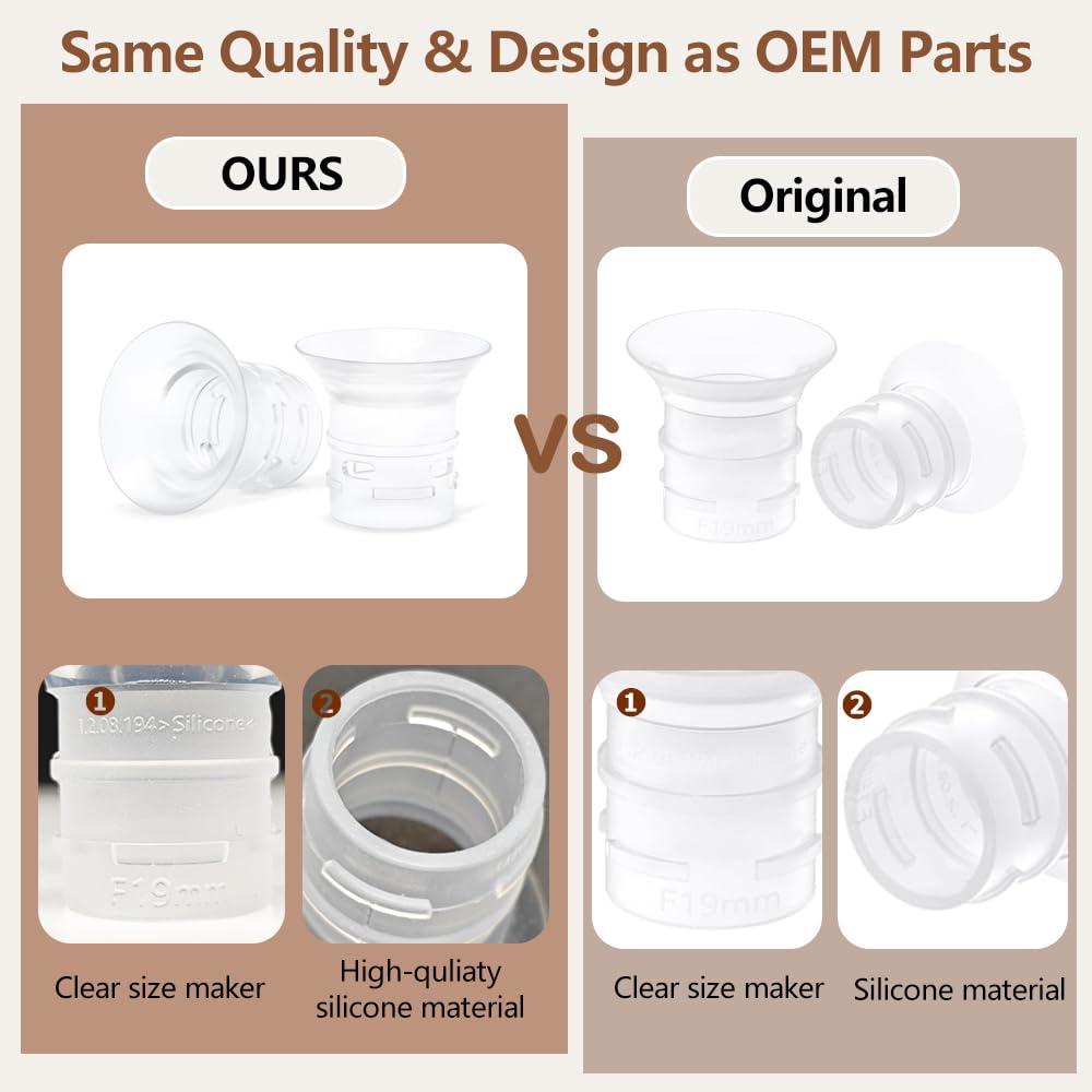 BDICOVE flange insert 21mm provides snug fit and efficiency