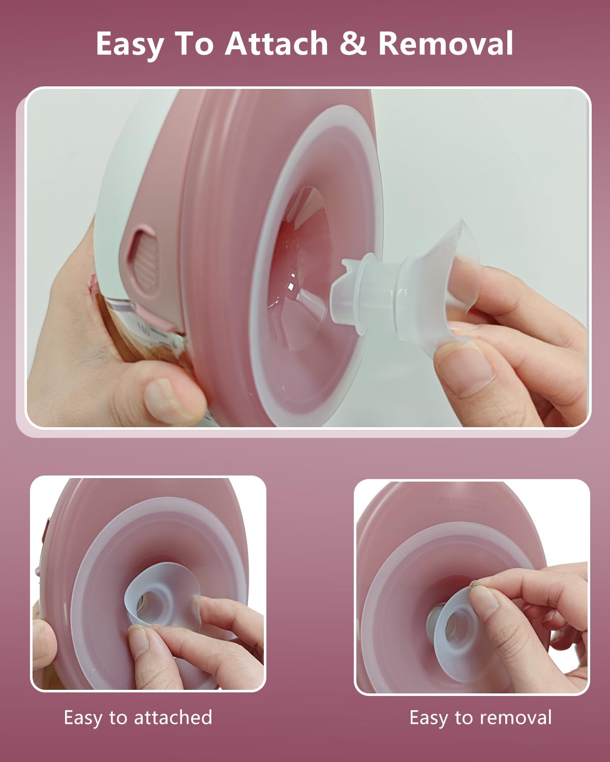 BDICOVE flange insert easy-clean design ideal for safe, quick sanitation