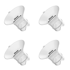 BDICOVE flange inserts 20mm for 24mm shield improve comfort during pumping.