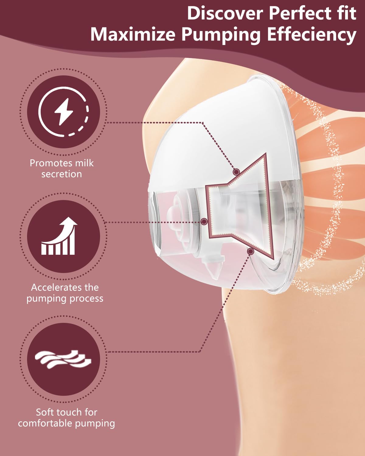 BDICOVE 22mm inserts being easy to wipe and sterilize emphasizes hygiene