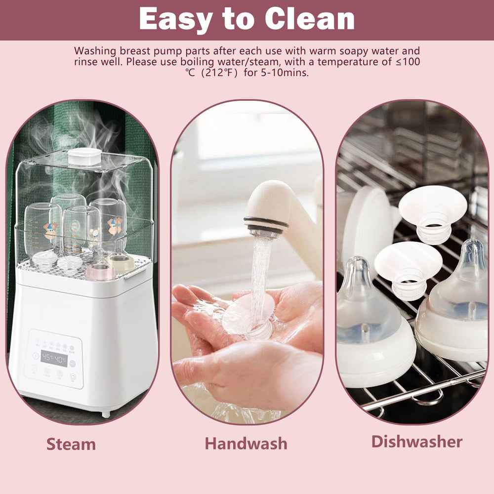 BDICOVE easy-clean design supports quick sanitization after pumping