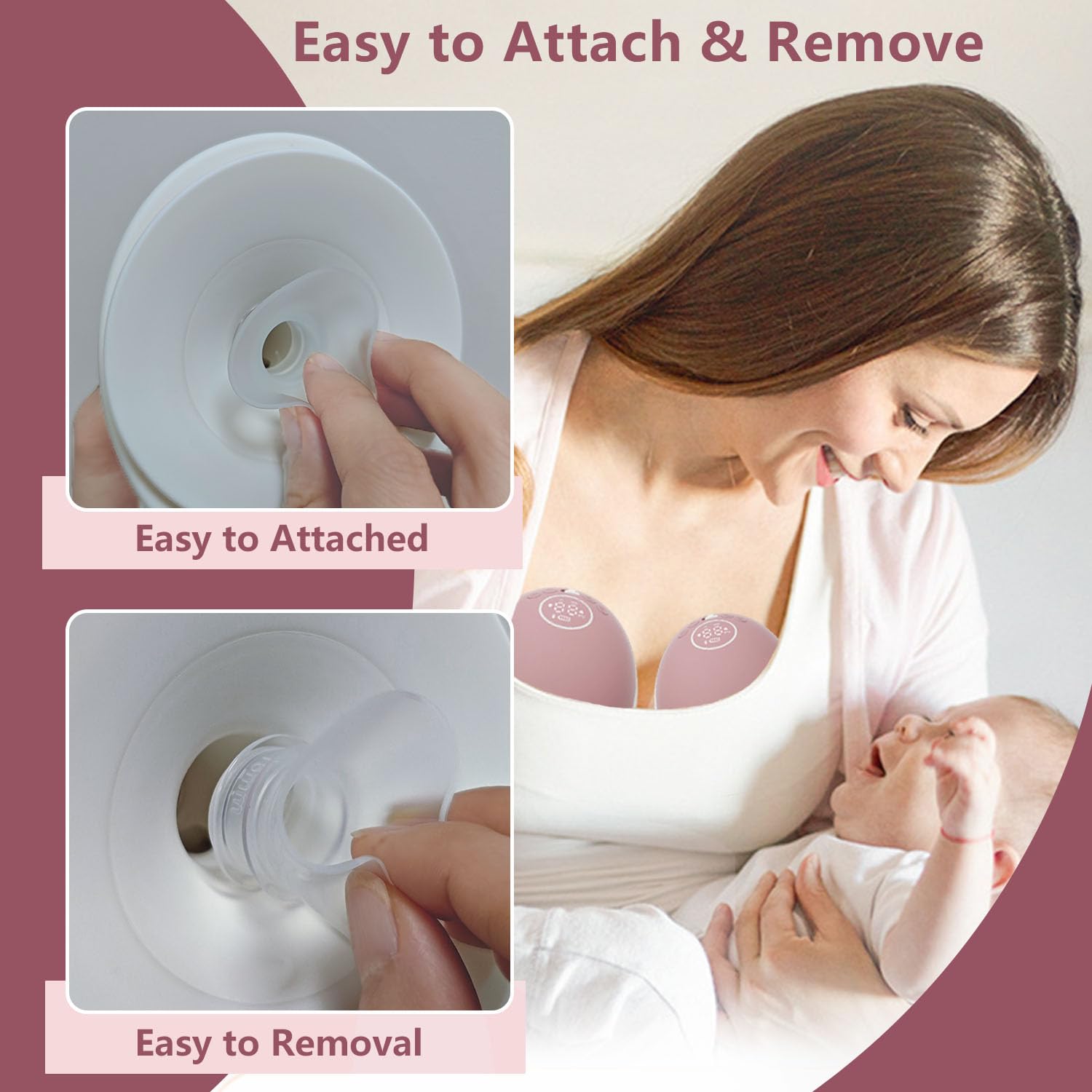 BDICOVE food-grade silicone guarantees BPA-free materials for baby-safe use