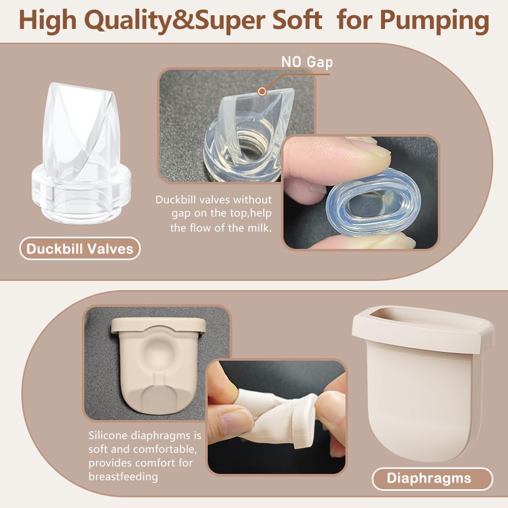 BDICOVE food-grade silicone diaphragm emphasizes safe, soft material for comfort