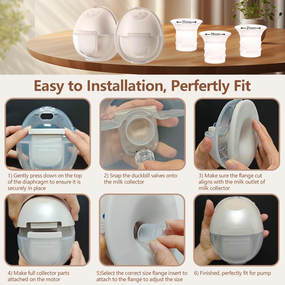 BDICOVE insert fit guide visual helps choosing the right size