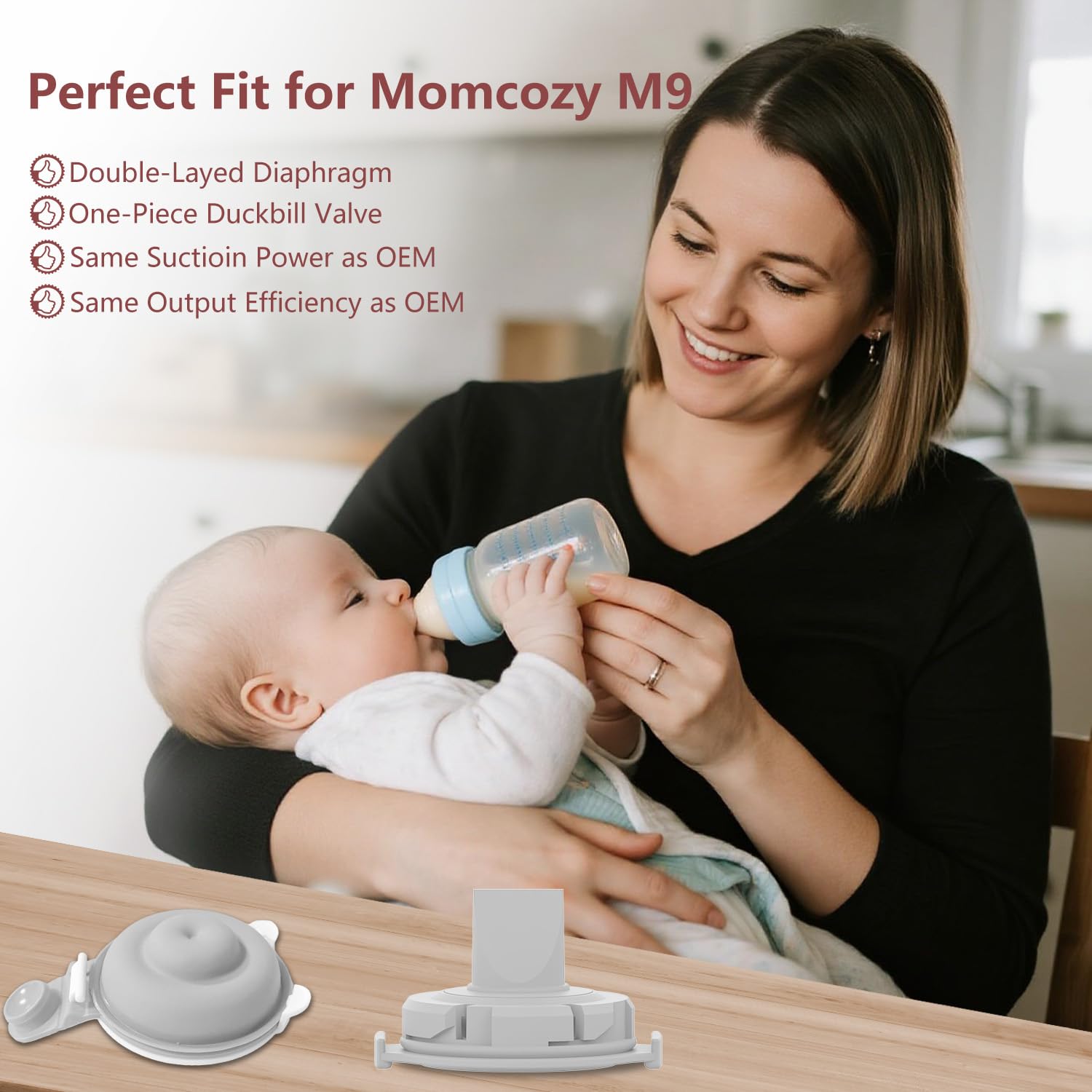 BDICOVE M9 gray packaging with replacement parts