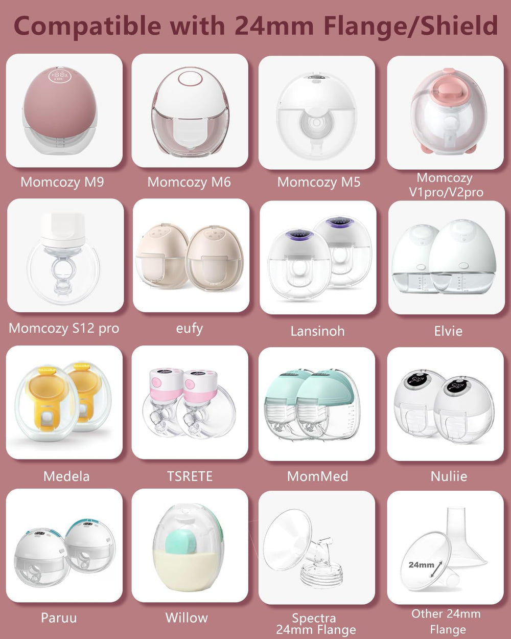 BDICOVE multiple sizes 13–22mm illustrate wide compatibility for custom fit.