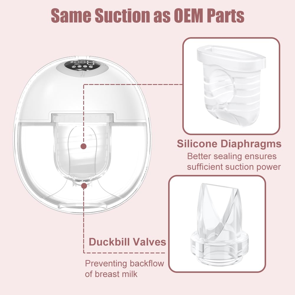 BDICOVE NCVI/Nuliie S32 silicone diaphragm provides durable BPA-free pumping part