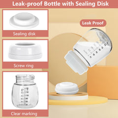 BDICOVE Spectra-compatible bottle close-up showing leak-proof lid and collar.