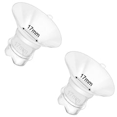 BDICOVE Update Flange Insert 17mm two-pack showing 24mm compatibility for versatile pumping