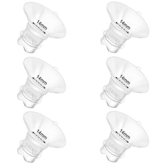 BDICOVE updated silicone flange insert 14mm closeup for precise pumping fit.