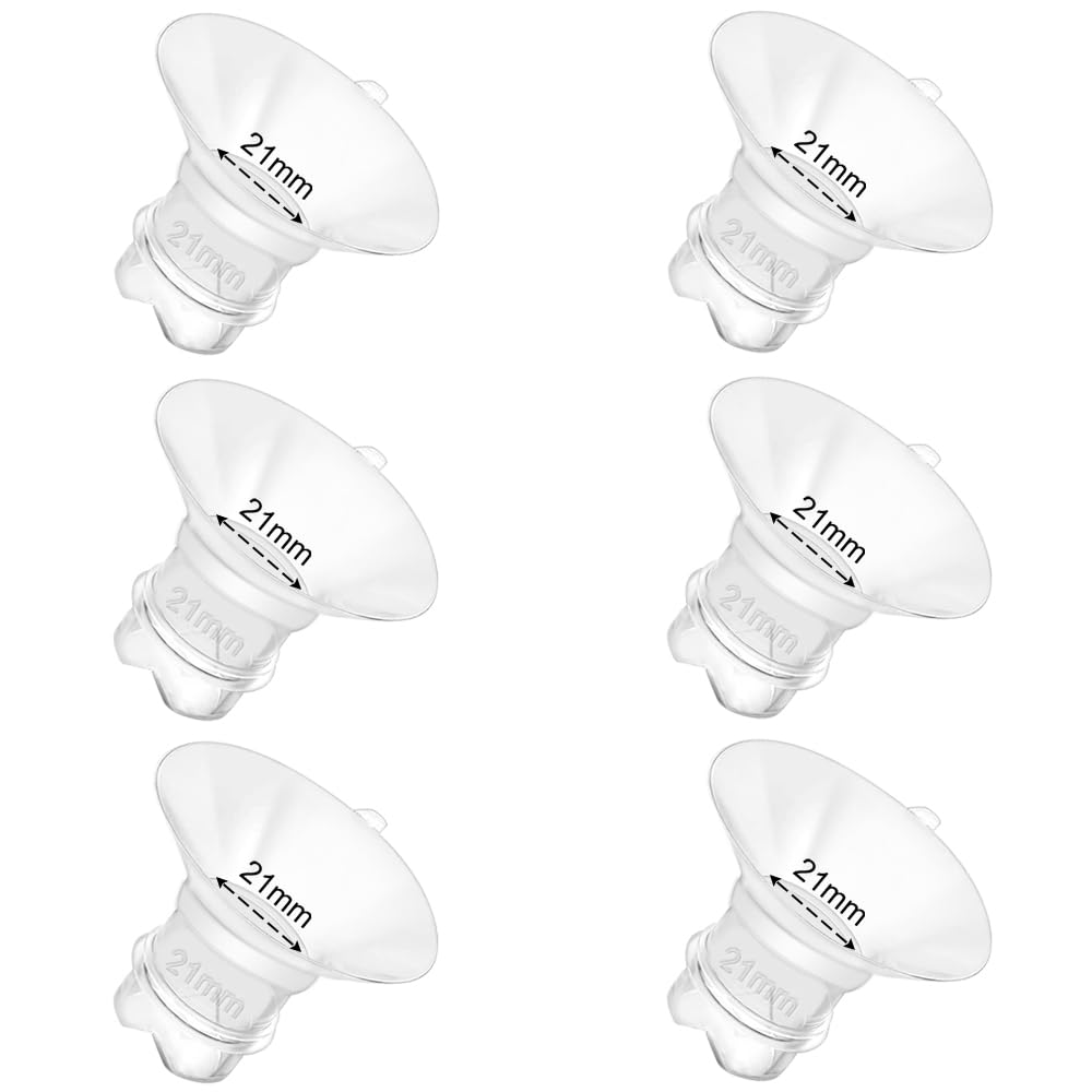 BDICOVE updated silicone flange insert 21mm fit for comfortable, efficient pumping.