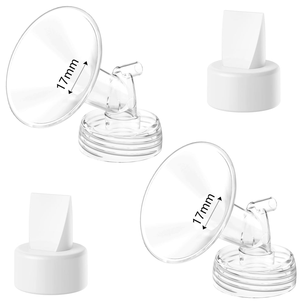 BDICOVE wide-mouth flange 17mm for Spectra/Motif Luna pumps delivers comfortable fit.