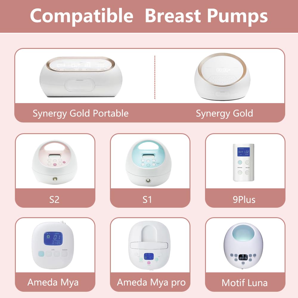 BDICOVE wide-mouth bottle compatibility flange supports Avent and Motif bottle options.