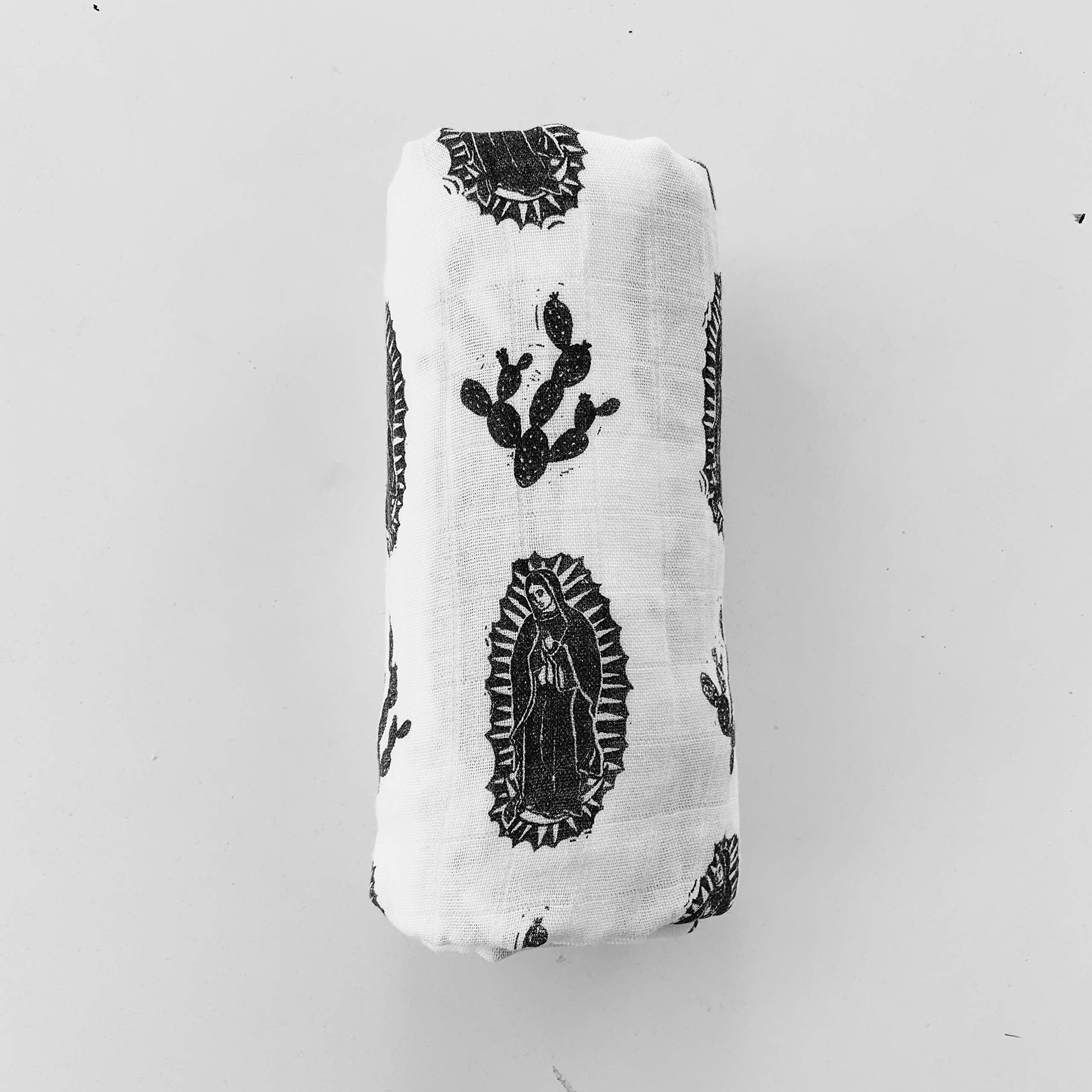 Be A Heart machine-washable swaddle demonstrating easy-care fabric