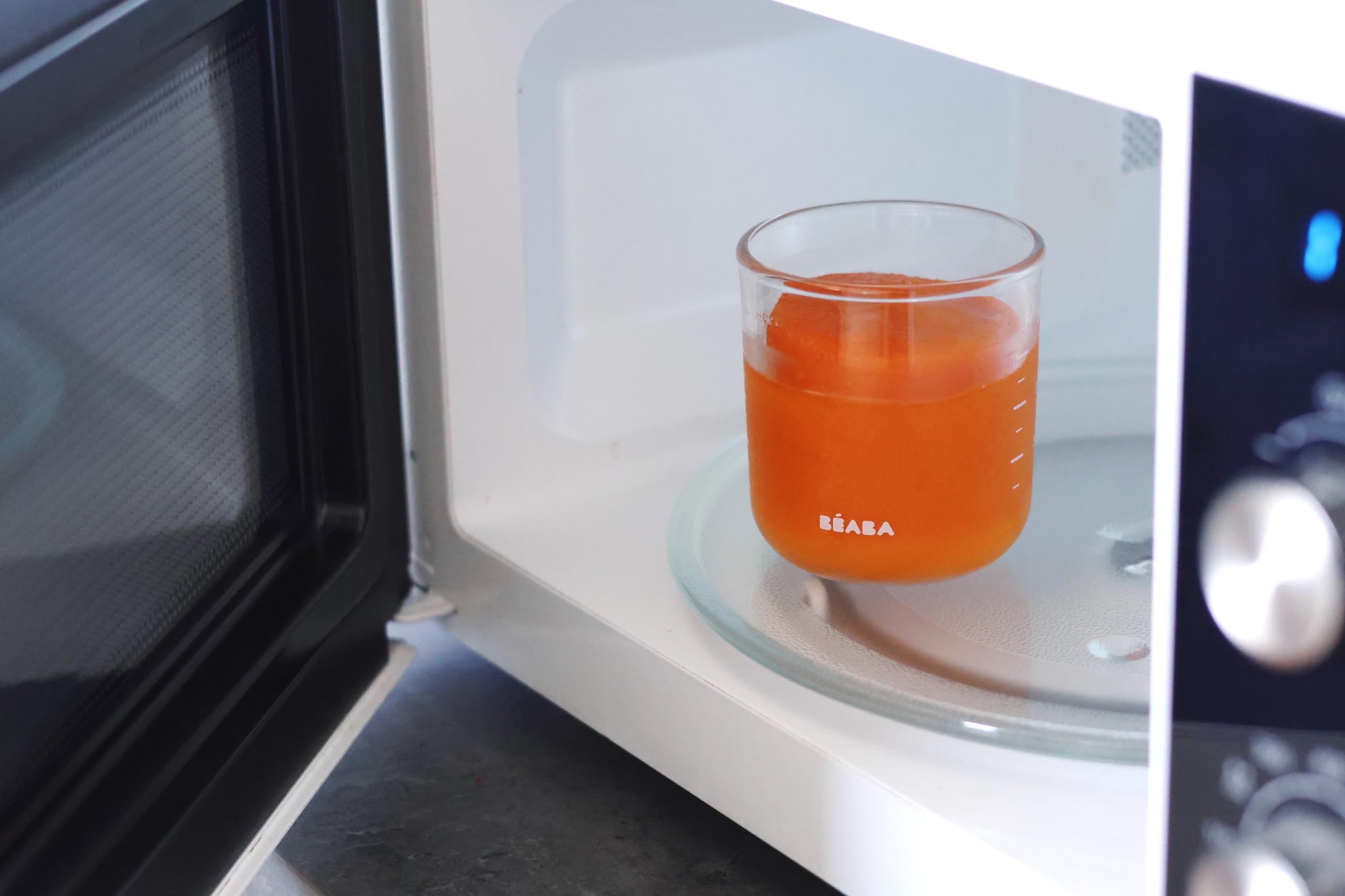 BEABA Sunrise dishwasher-safe label signals easy cleanup after feeding sessions
