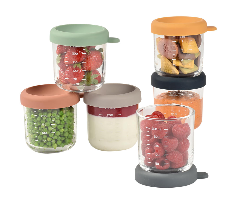BEABA Sunrise volume graduations help you portion meals accurately