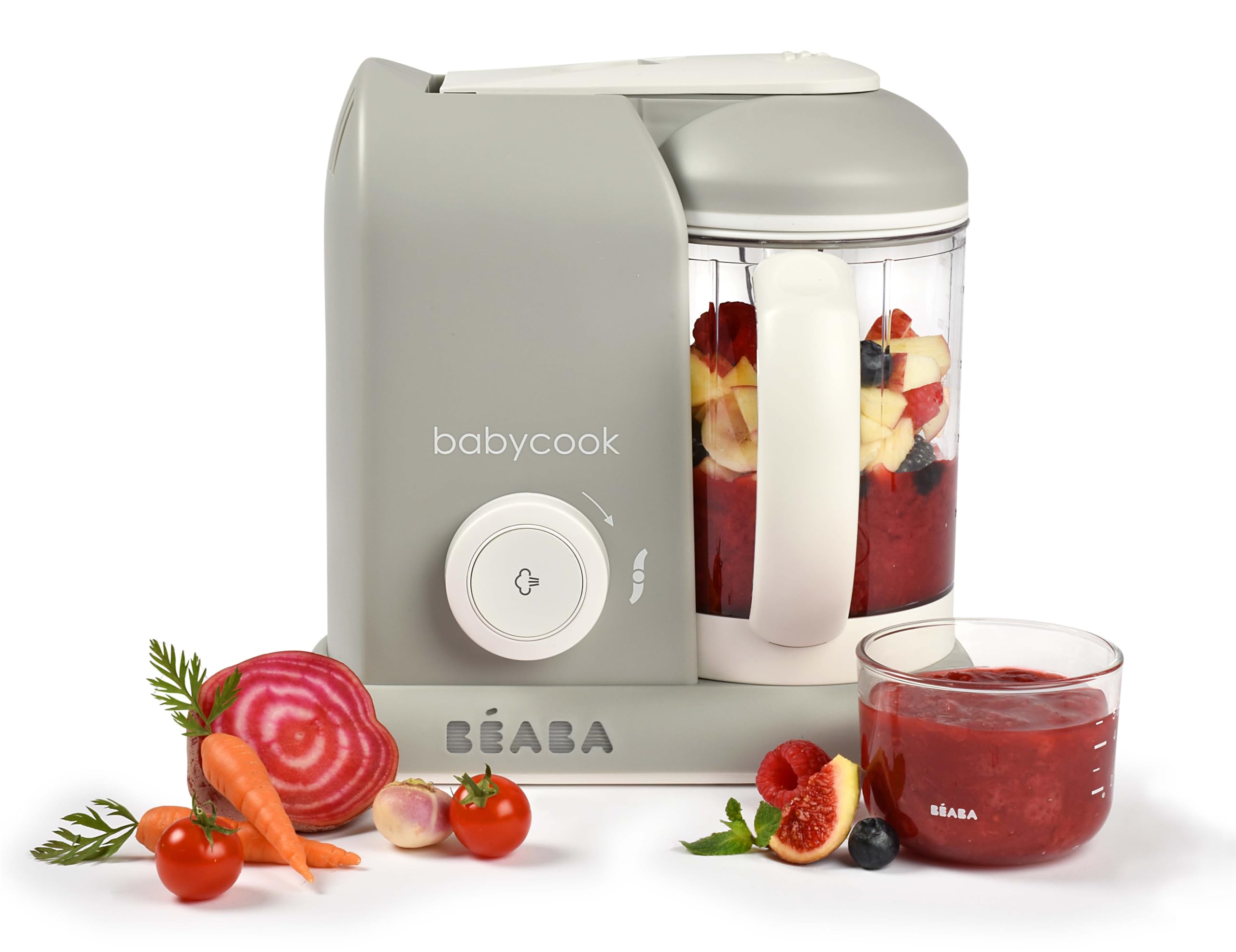BEABA Babycook Solo front view for quick homemade baby meals